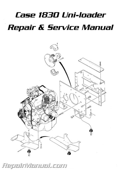 Tips for starter removal/install on case 1830. may apply to similar too